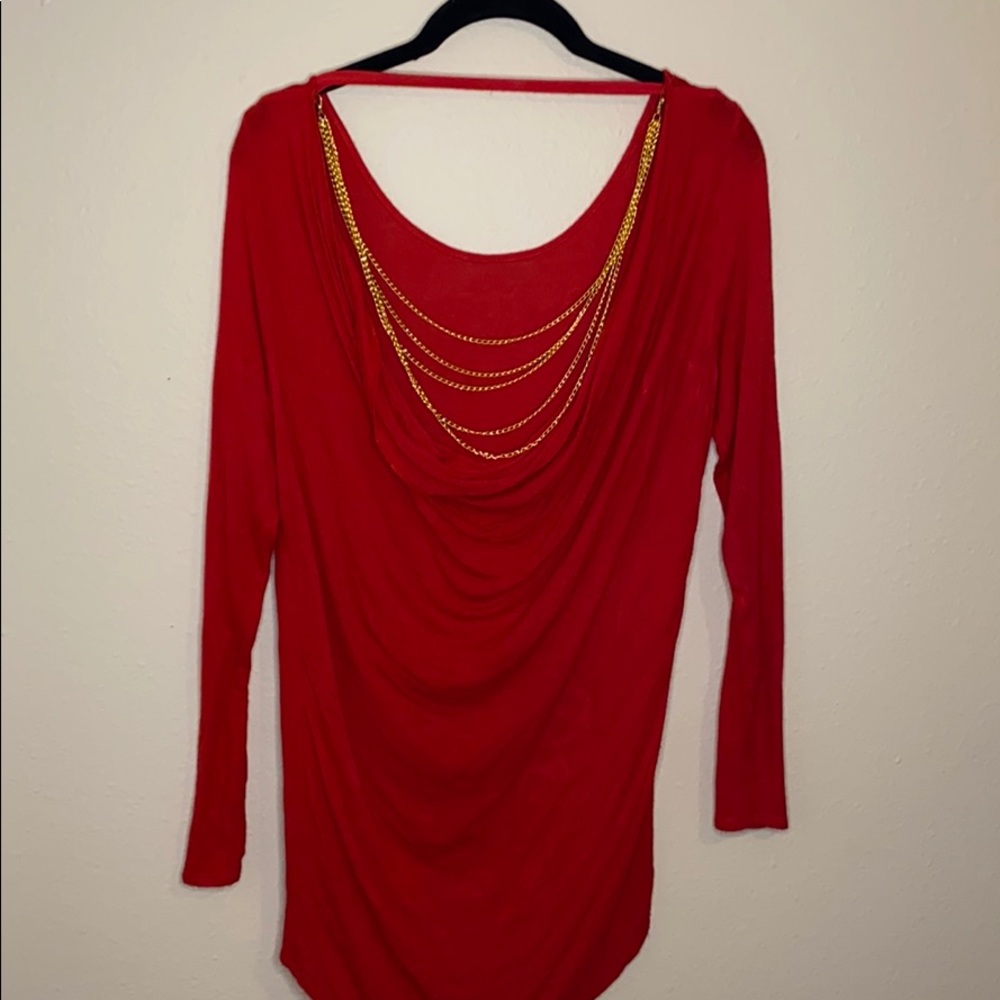 Blouse with back detailing